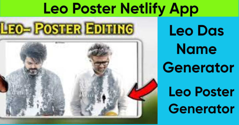 Leo Poster Netlify App