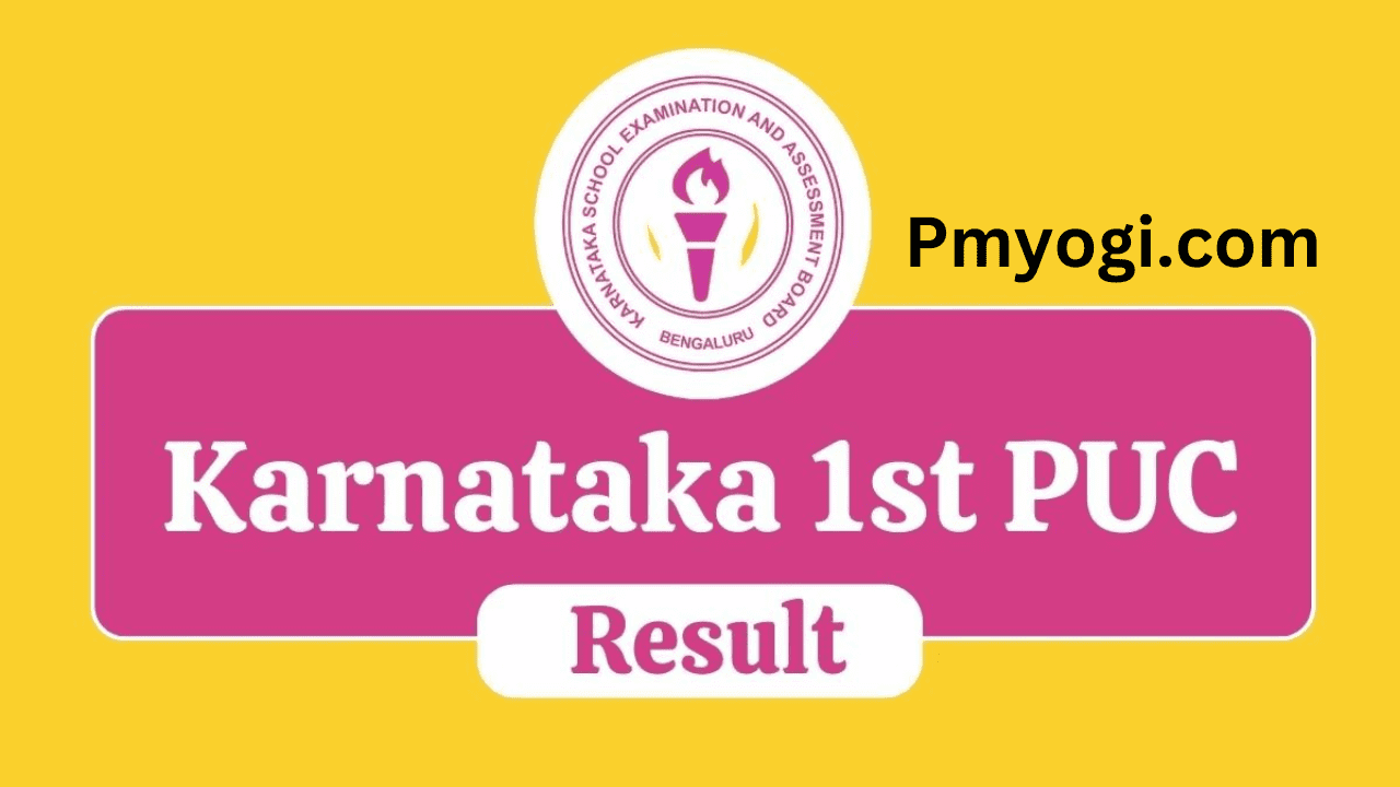 1st PUC Result 2024 Karnataka