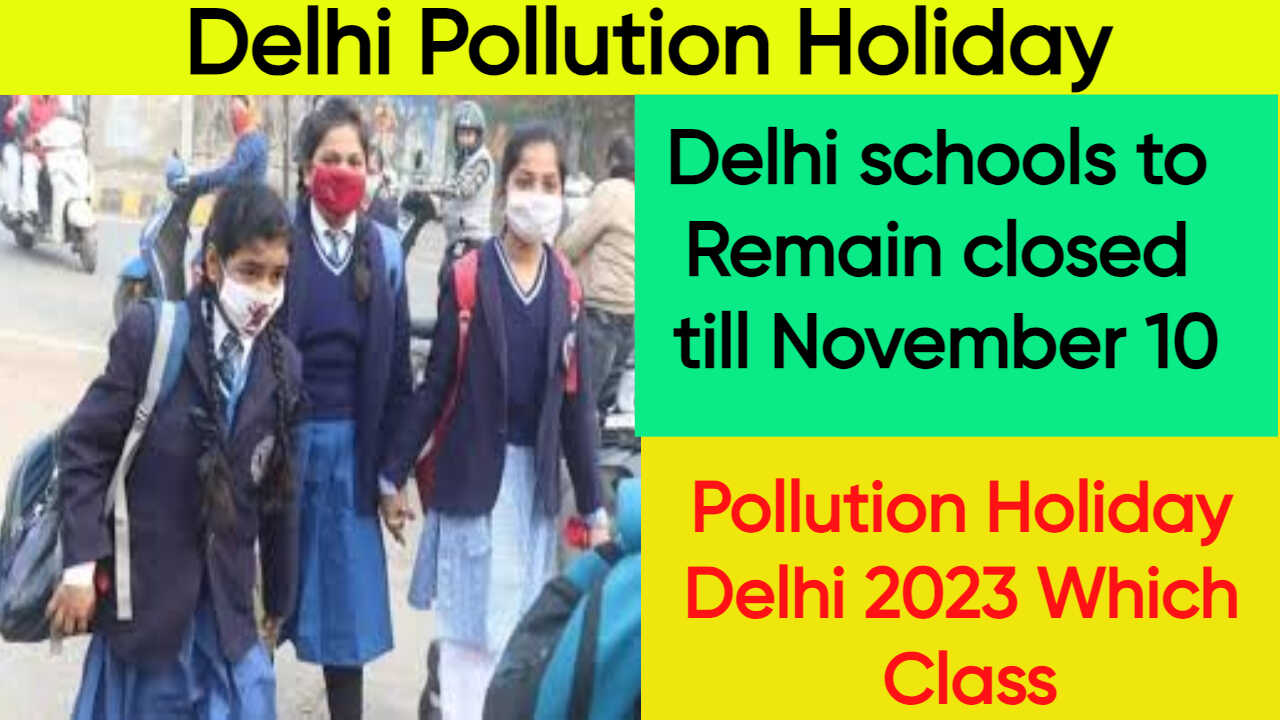 Delhi Pollution Holiday