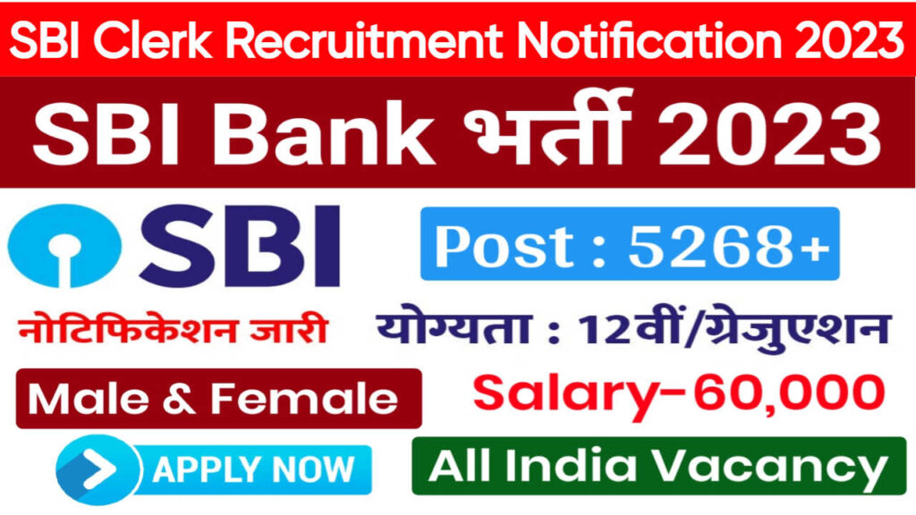 SBI Clerk Vacancy Job