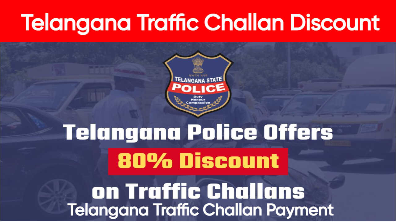 Telangana Traffic Challan Discount