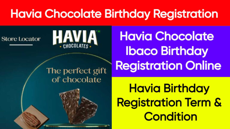 Havia Chocolate Birthday Registration