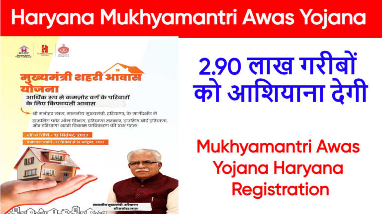 Mukhyamantri Awas Yojana Haryana