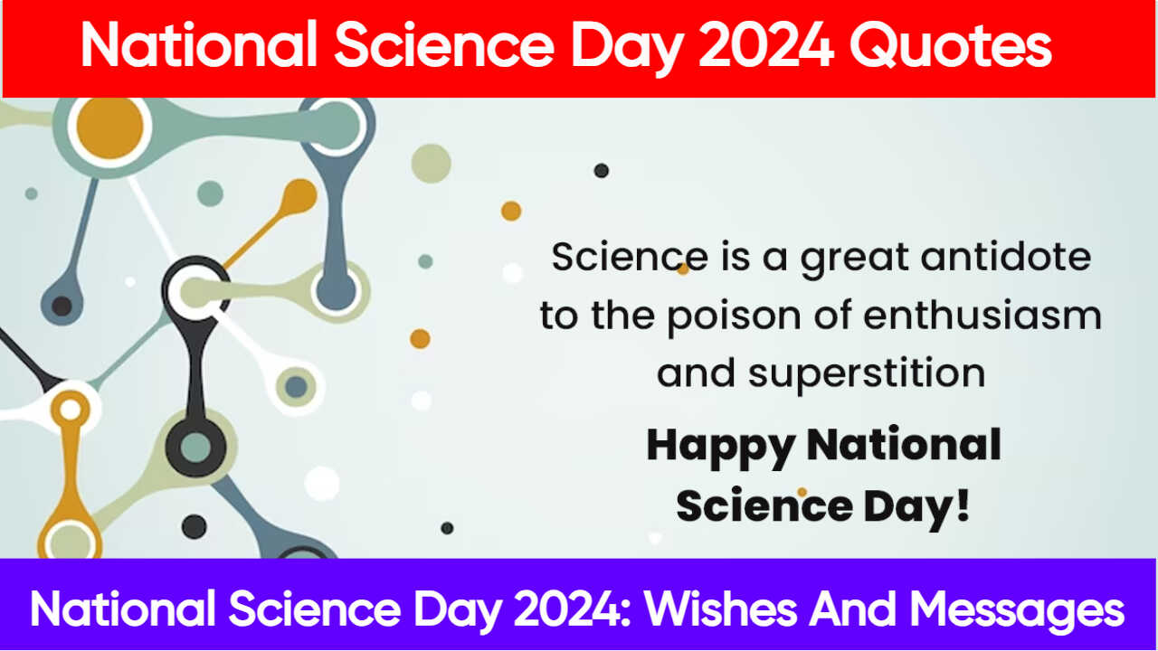 National Science Day 2024Quotes, Wishes,Theme, history and significance