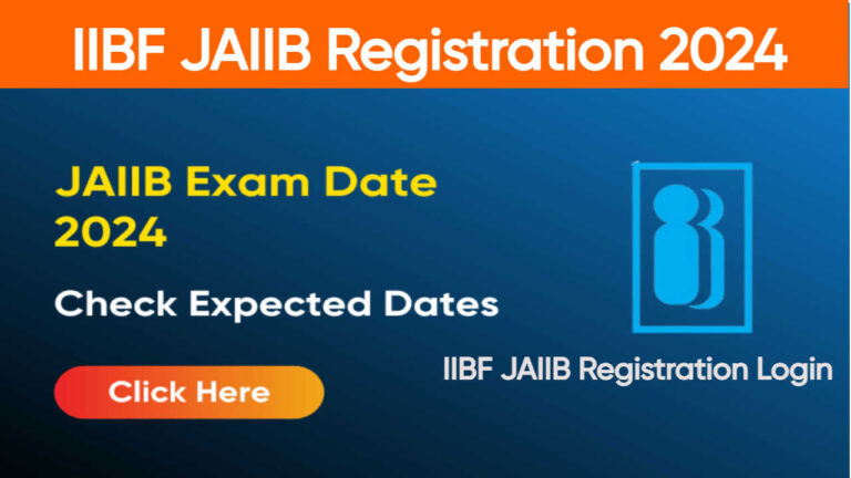 IIBF JAIIB Registration 2024