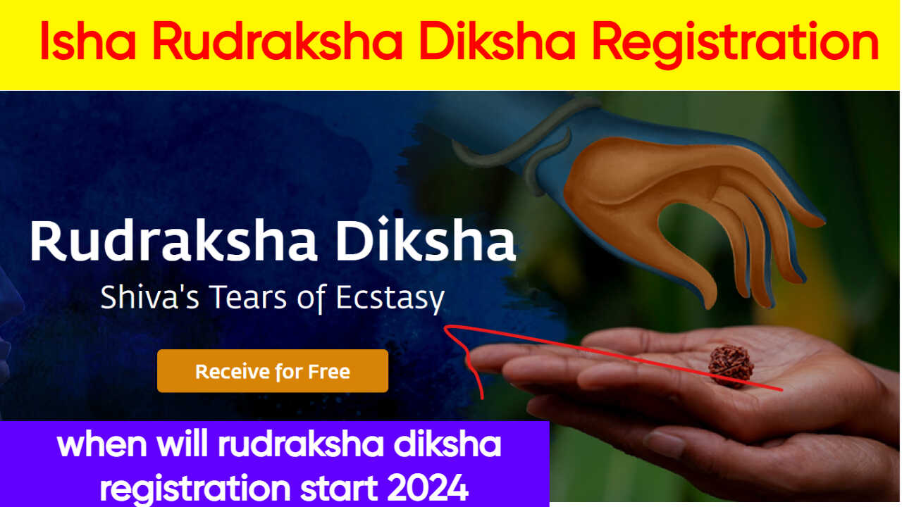 Isha Rudraksha Diksha Registration