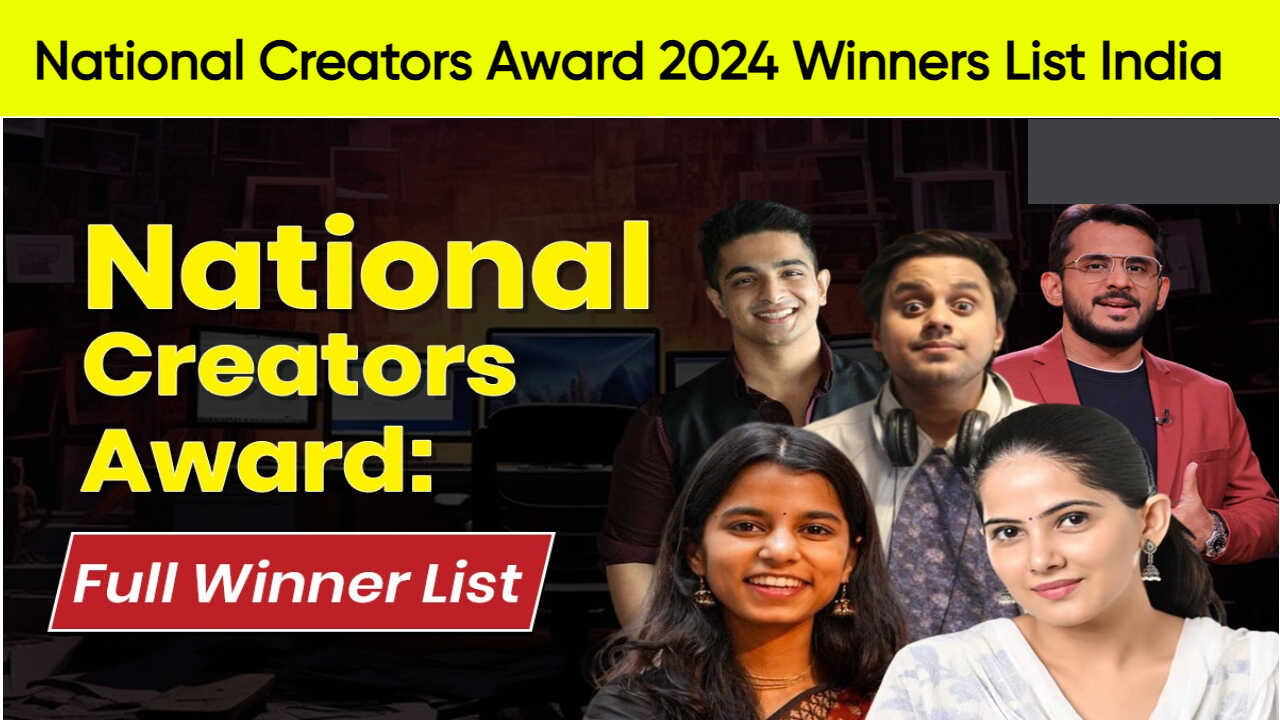 National Creators Award 2024 Winners List